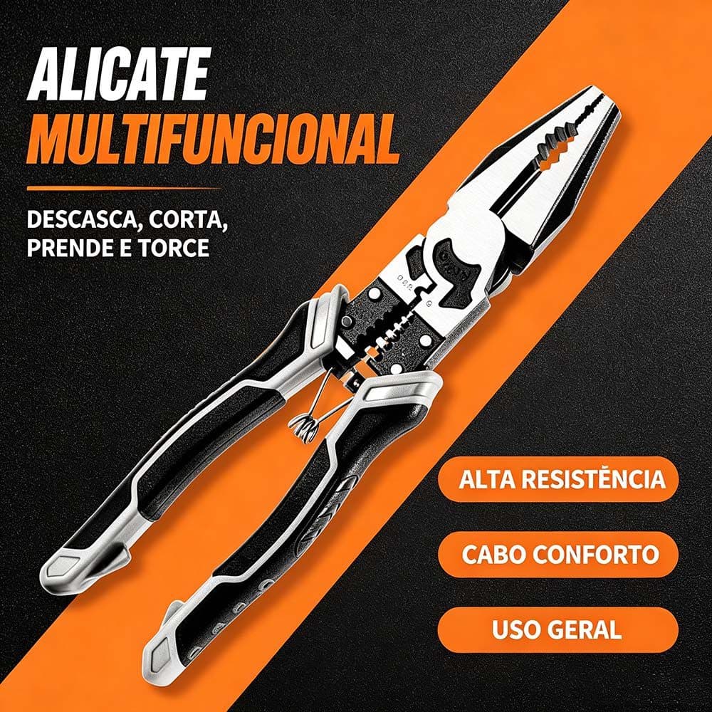 Multifuncional Universal Alicate Diagonal Heavy Agulha Nose Alicates Ferramentas De Hardware