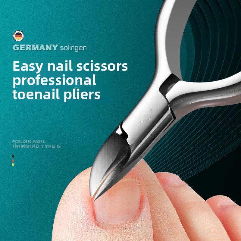 Tesoura de unhas Olecranon alicate idosos sulco de unhas especial cortador de unhas inflamação Pedicure cinza grosso unh