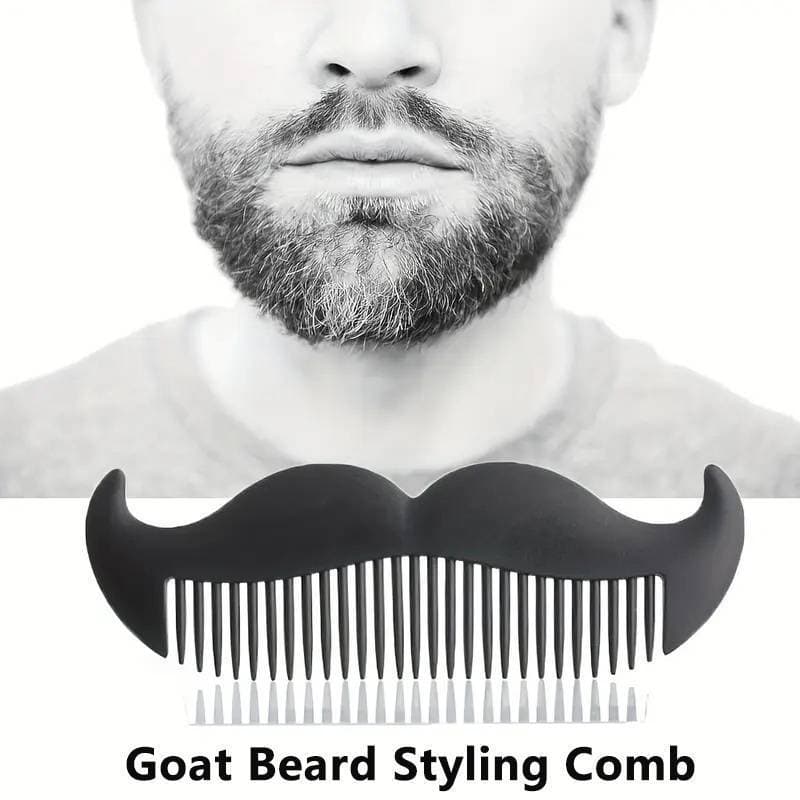 Menb Mini Poeta Barba Para Homens Plástico Bigode Escova De Cabelo Facial Estilo Desembaraçar Barbeiros