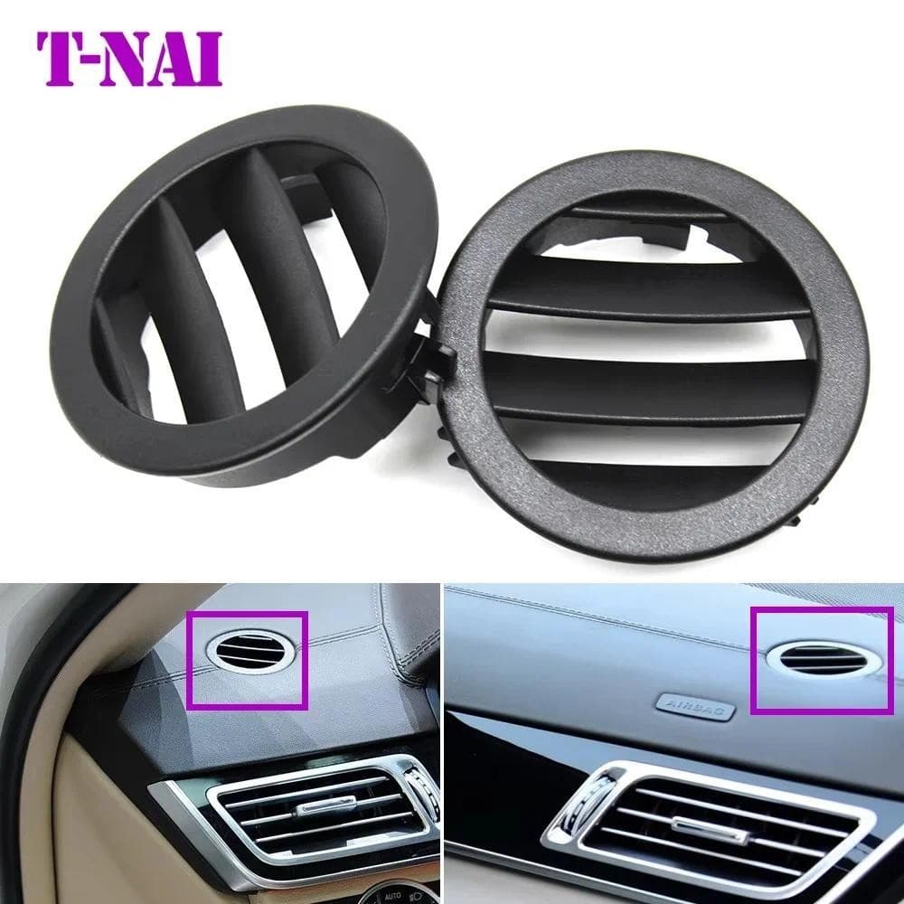 2 Pçs Painel Console Grade De Ventilação Ar Saída Capa Guarnição Para Mercedes Benz Classe E W212 E200 E260 E350 E400 20
