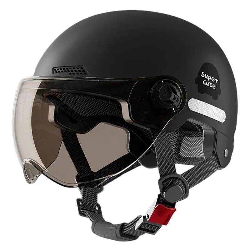 Capacete de Bicicleta Elétrica Leve e Ajustável com Forro Removível Acessórios de Ciclismo 6KJB GWCY