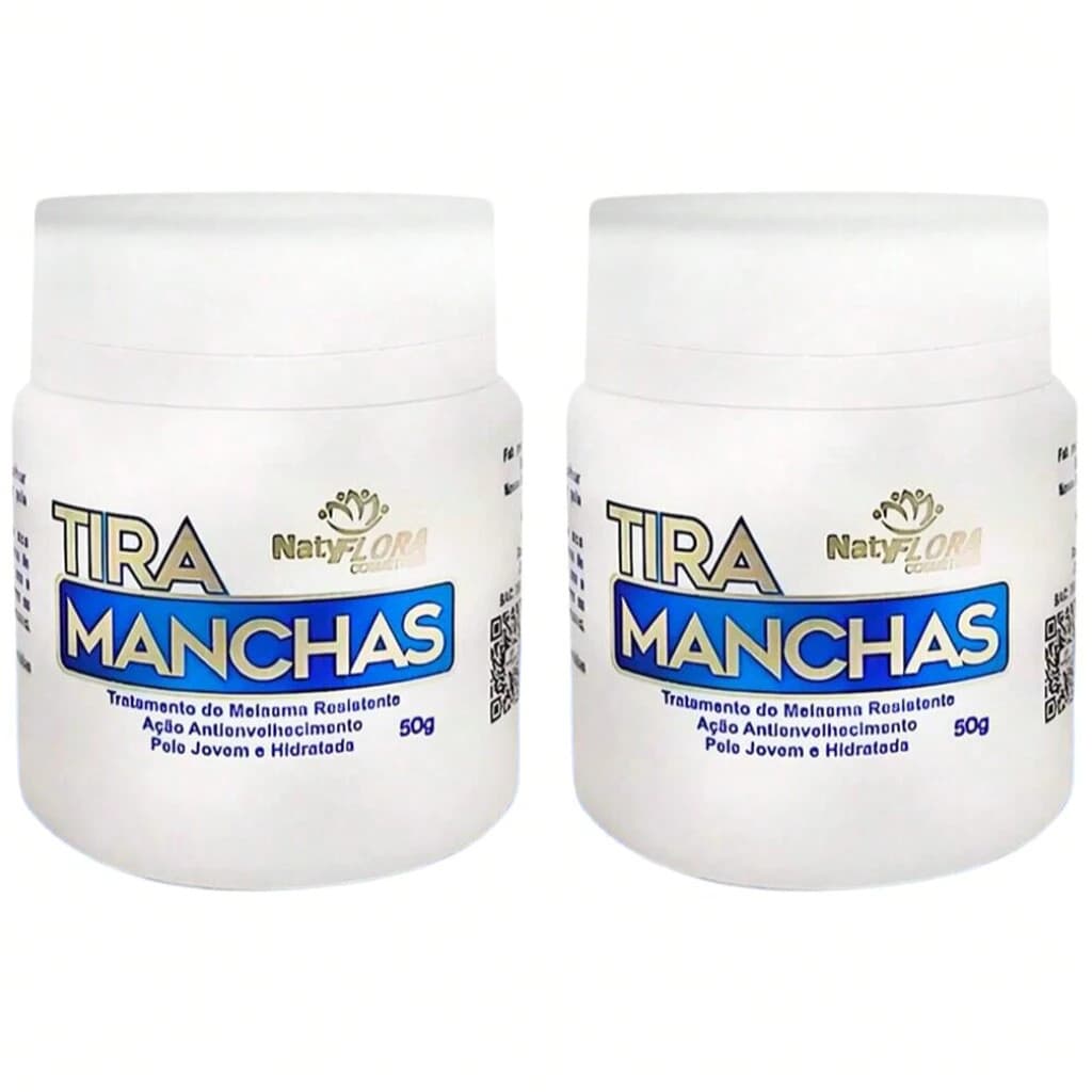 2 Creme Tira Manchas, Acaba com Melasma e Tem Ação Anti-envelhecimento