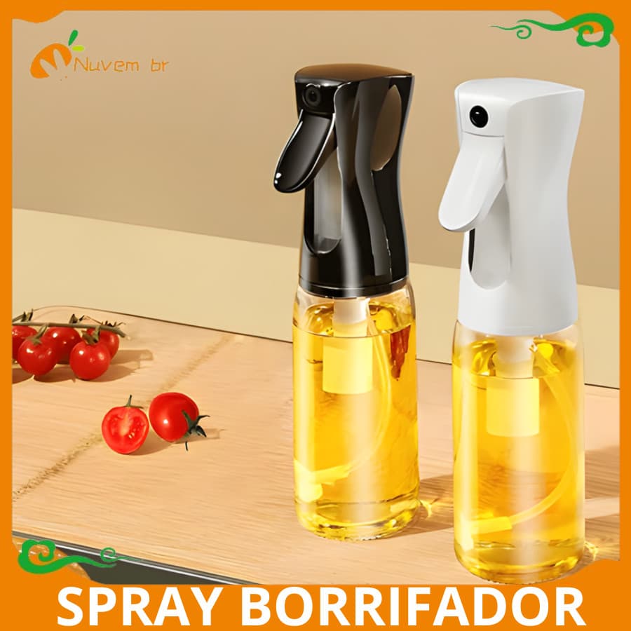 Pulverizador Borrifador vidro, Compartimento de oleo vinagre azeite agua 200ml, cozinha moderna frasco kit-NUVEM