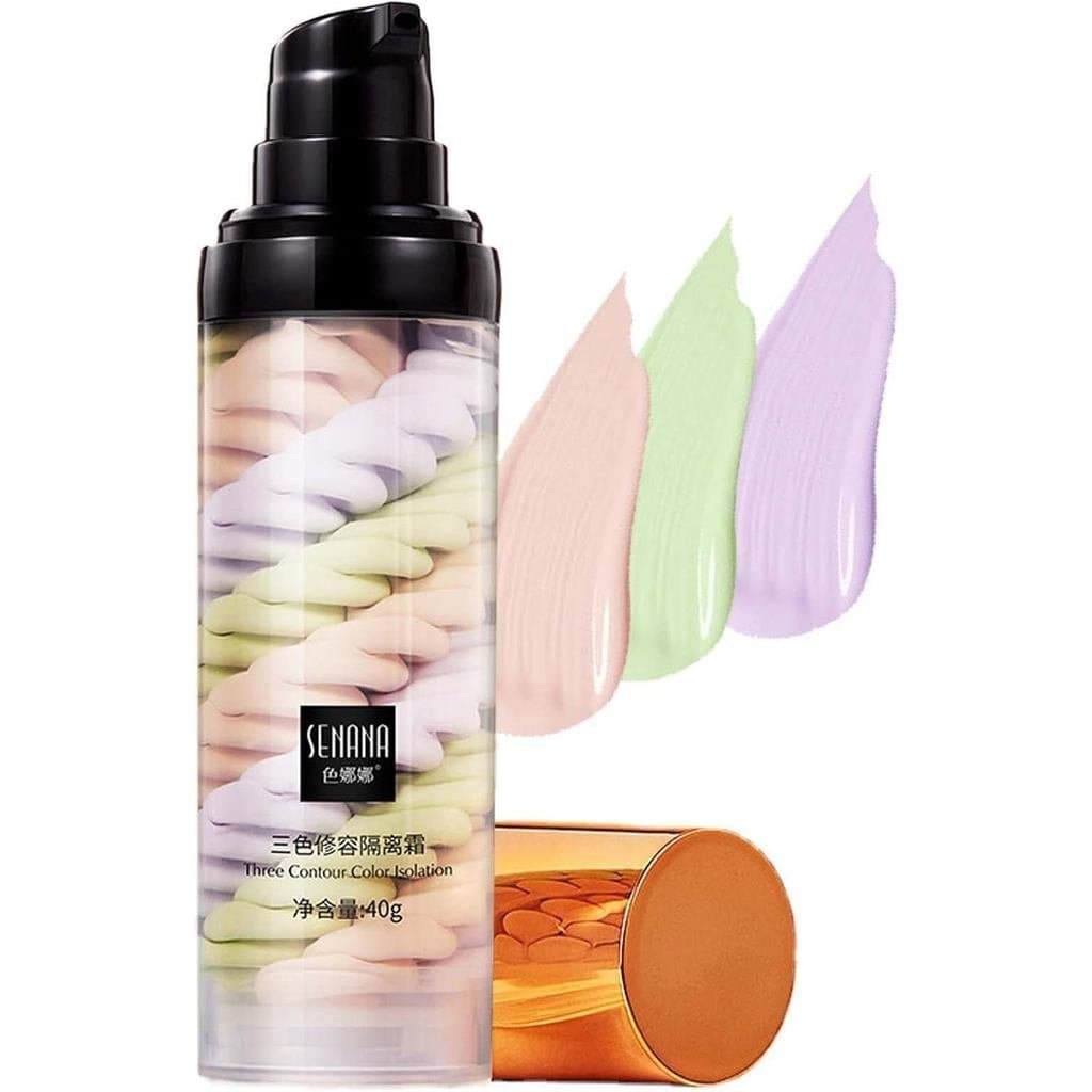 Corretor de cor para base de maquiagem |       Sérum Facial Tri-Color |       Base de maquiagem facial, C QAU5