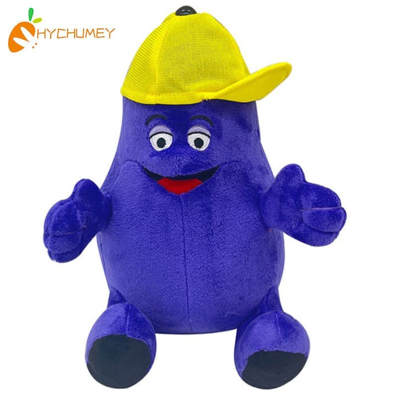 Hychumey Mcdonalds Careta Amarelo Chapéu De Pelúcia Brinquedos Diversão Boneca Kids Gift Desktop Decoração N8MT