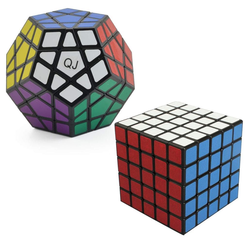 Felimore 3D Puzzle Megaminx Cube 5x5x5 Dodecaedro Cube Conjunto de 2