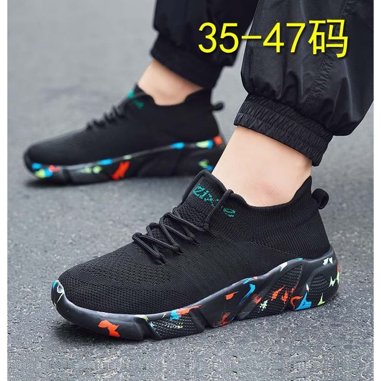 Tamanho grande 45 sapatos esportivos casuais respirável 46 Ultra-transparente respirável tamanho 47 tênis de corrida cas