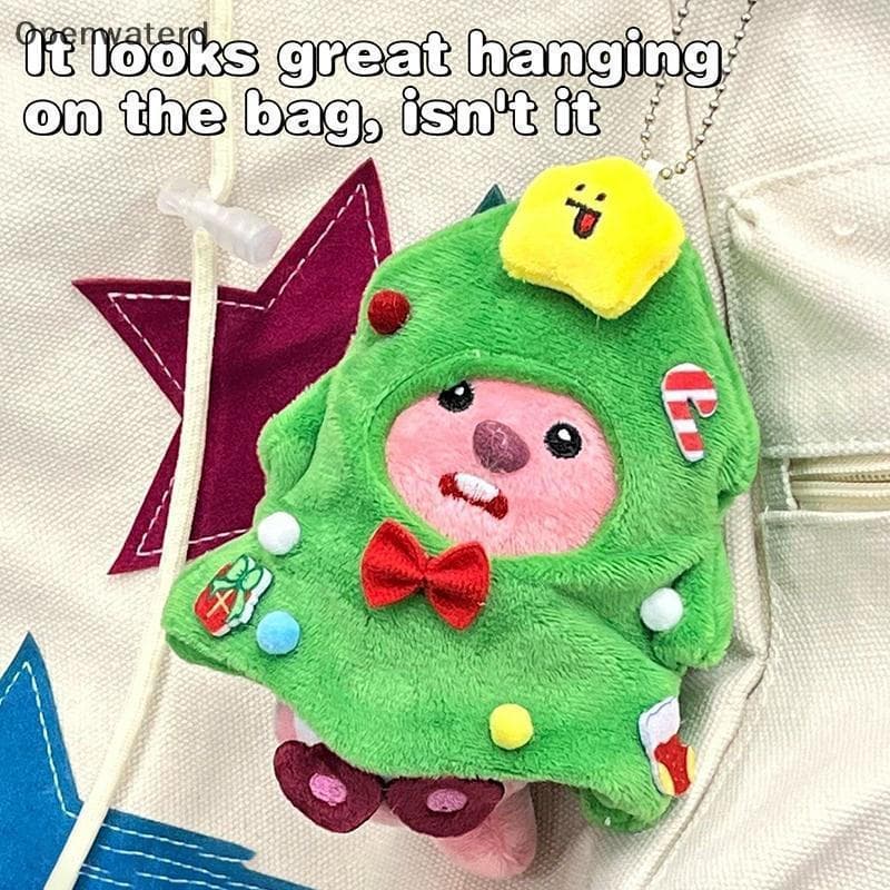 Openwaterd Natal Chiikawa Brinquedo De Pelúcia Chaveiro Loopy Usagi Macio Boneca Pingente Carro Mochila Saco Decoração P