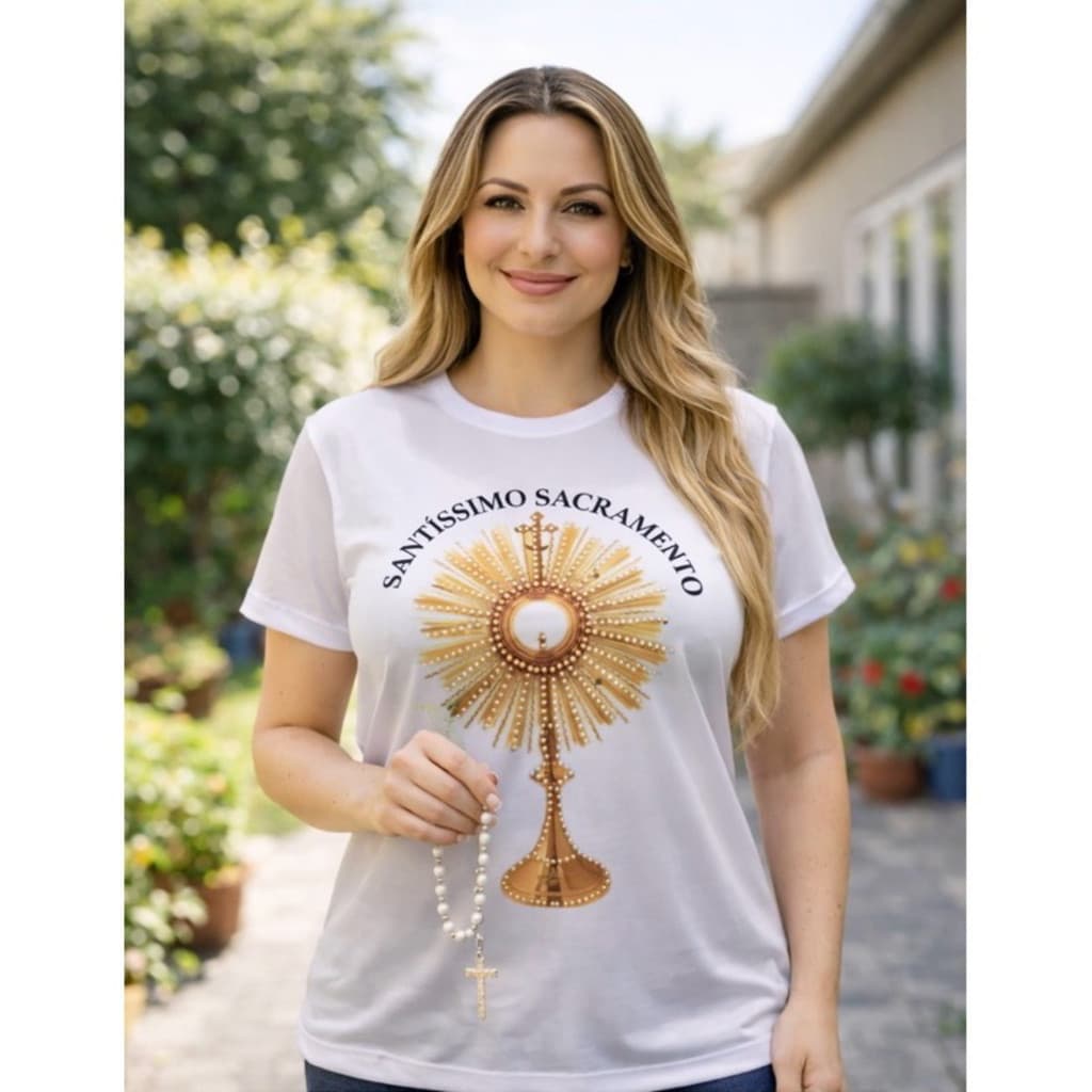 Camiseta do Santissimo  Sacramento