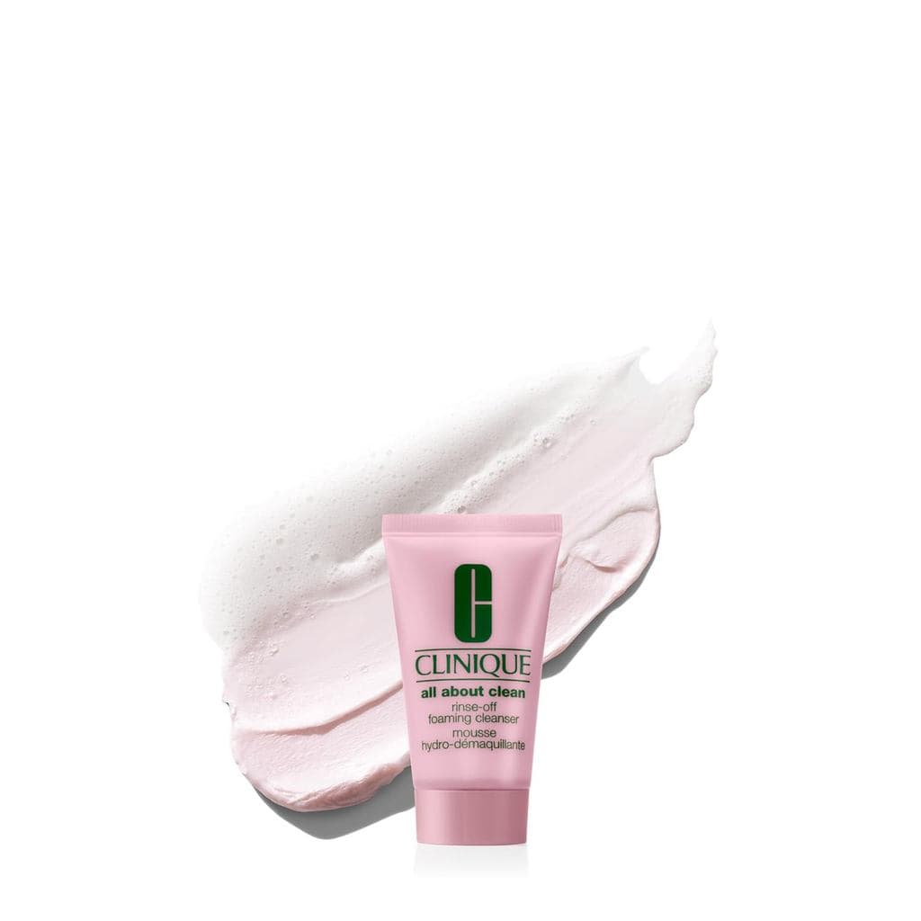 Clinique All About Clean Sabonete Facial Espumante de Enxágue |   Limpador Facial com Ácido Hialurônico + Glicerina para