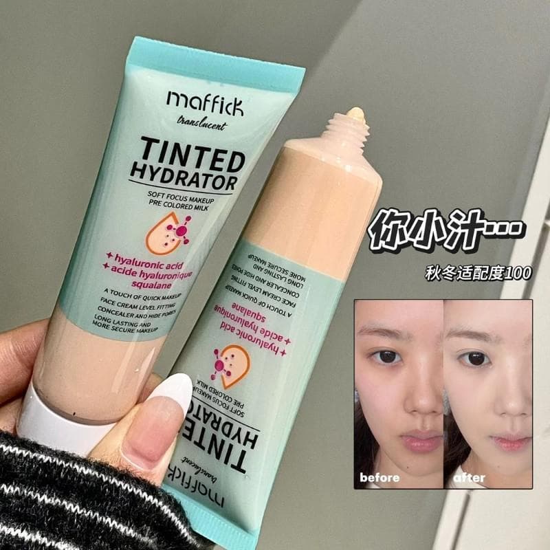 Genuíno MAFFICK Produto Genuíno Início Oito Pseudo-Face Creme Colorido Outono Inverno Hidratante Hidratante Maquiagem Pr