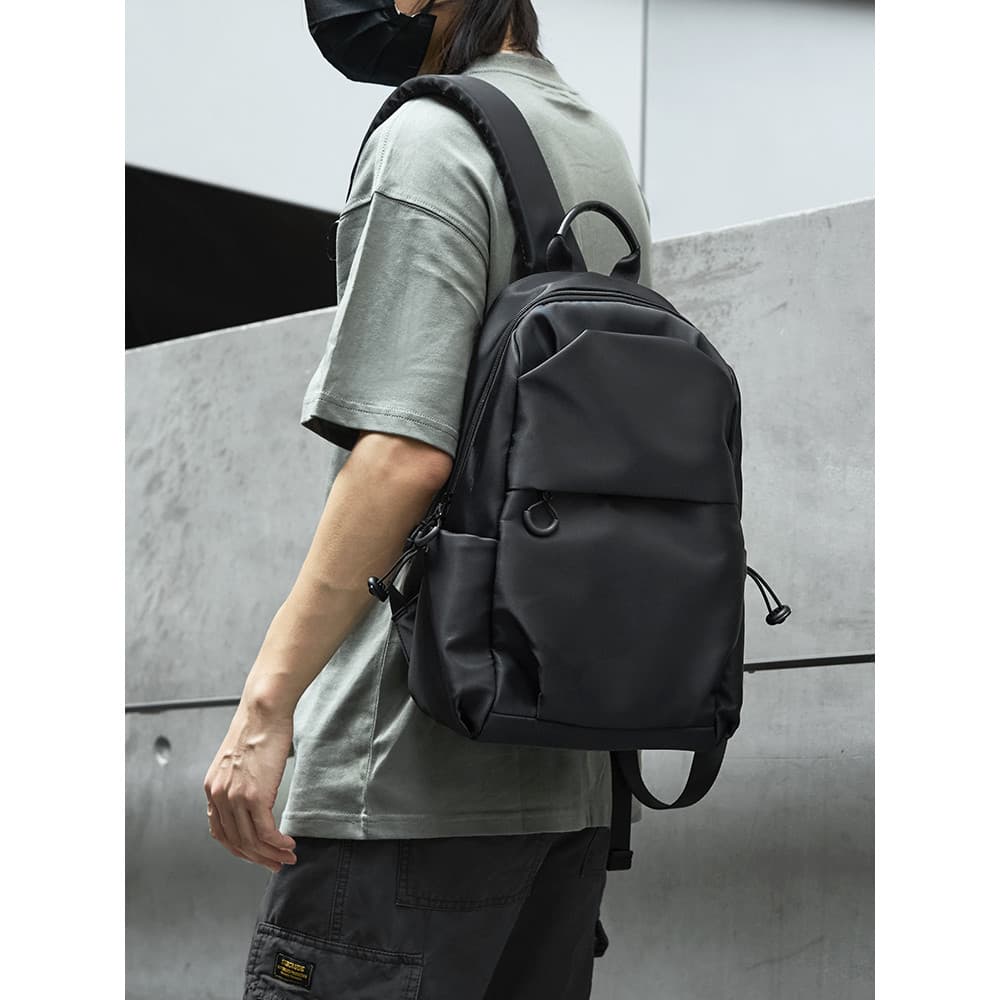 CaleryKlohom Mochila Masculina Pequena Tendência Simples Bolsa Escolar Pequena Mochila Esportiva Portátil Moderna