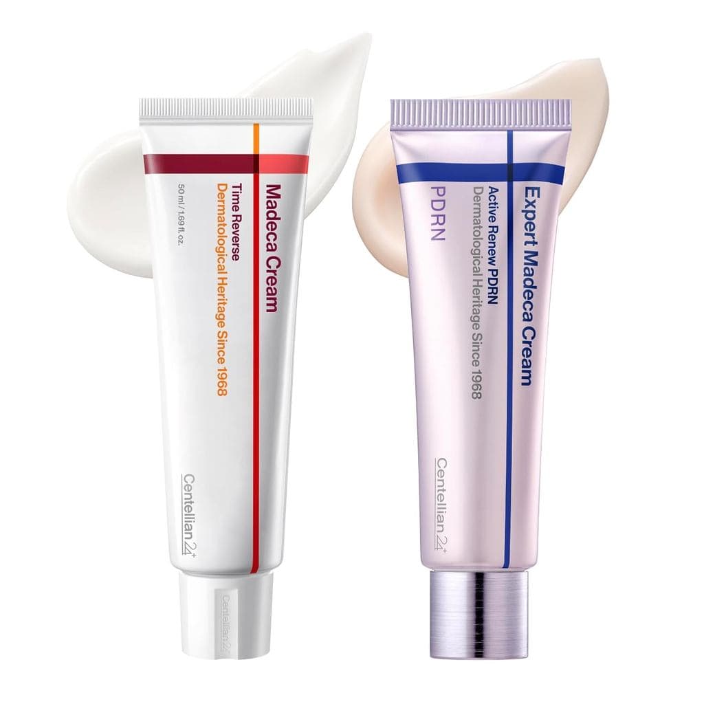 CENTELLIAN24MadeimeReverse&ActiveRenewPDRNDuo (2 frascos, 1,69 onças) – Cuidado firmador e antirrugas, elasticidade e hi