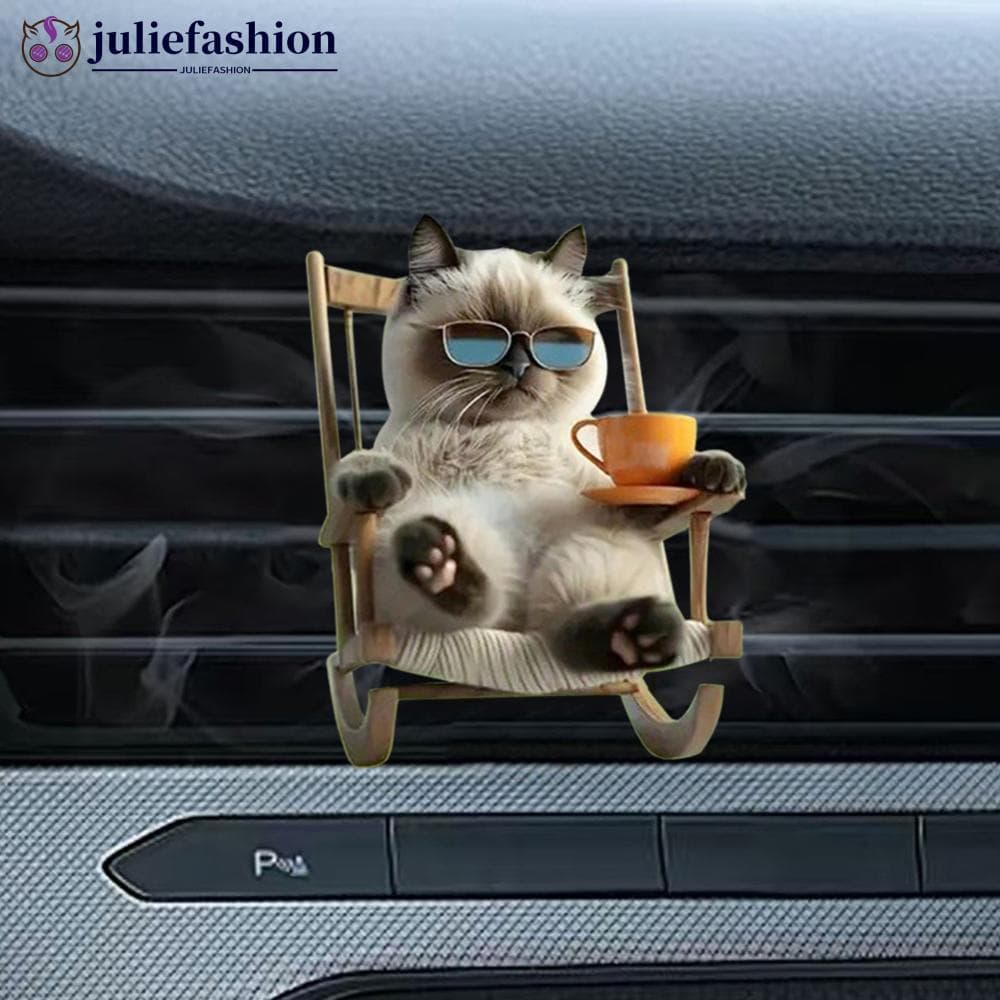 JULIEFASHION Cartoon Car Air Vent Aromaterapia Perfume Clipe Saída De Ar Do Carro Aroma Difusor De Ventilação Acessórios