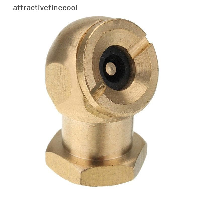 Conector De Válvula De Inflador De Pneu Dourado NPT De 1/4 " Air Chu Ball Tire Clip Lo-On