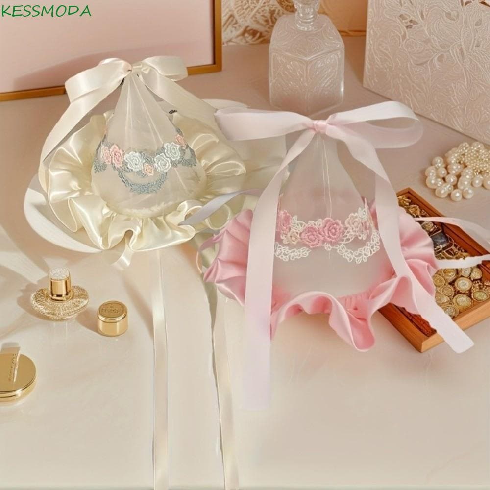 Chapéu De Aniversário De Malha Kesselmanmoda , Grampos De Cabelo Bordados , Faixa De Cabeça Com Nó De Flor , Chapéus De