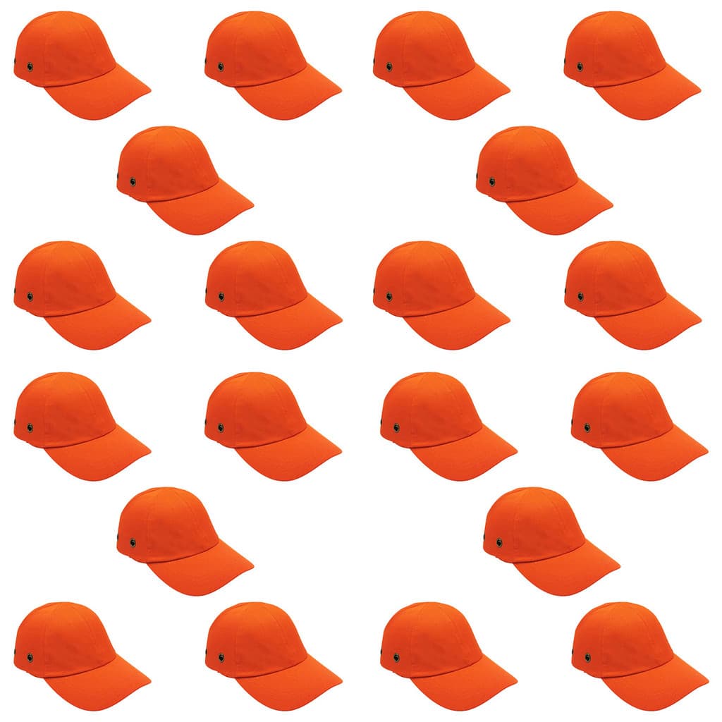 Bone com Capacete EPI Kit 20 Uni Obra Seguranca do Trabalho Casquete Trabalho Reparo Resistente Protecao
