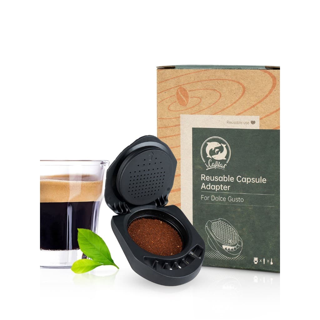 Compatível dolce gusto suporte de conversão de cápsula de café reutilizável doméstico dolce gusto suporte de cápsula em