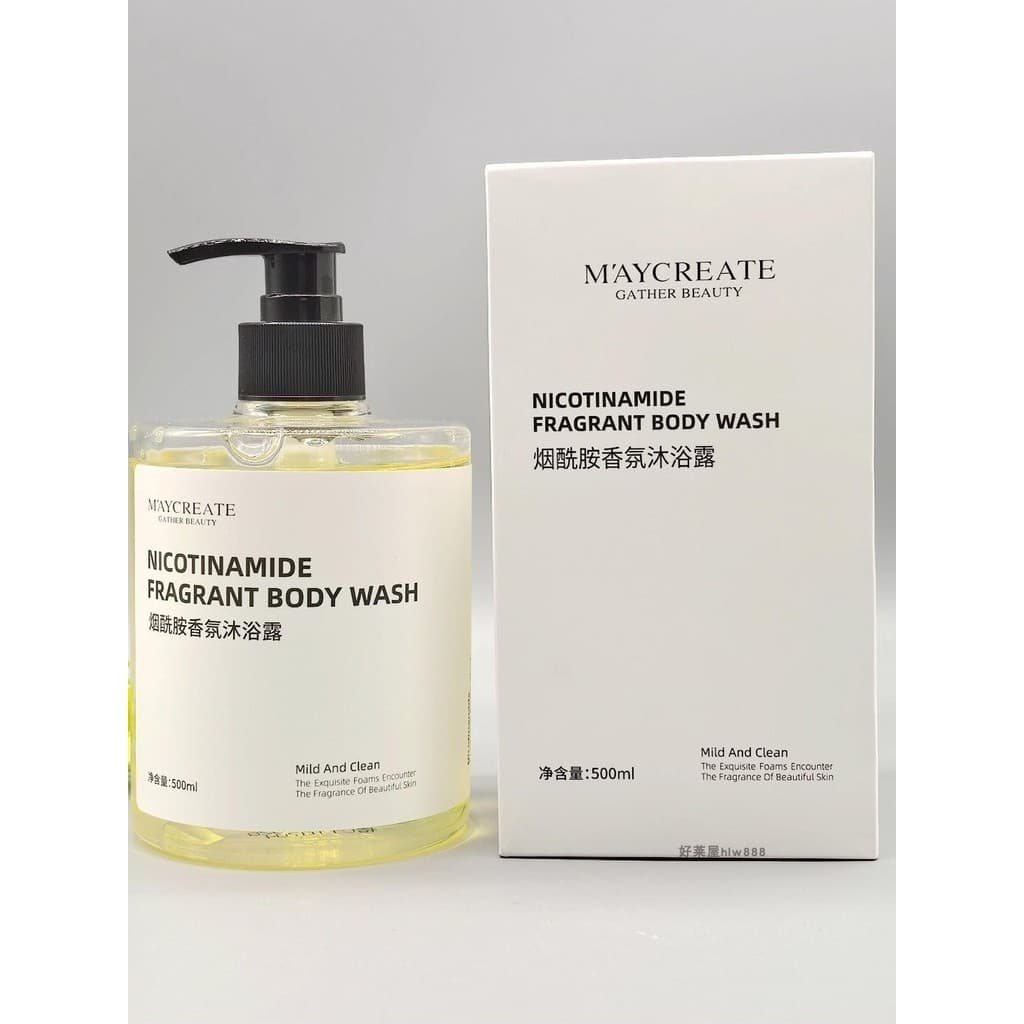 Reverso Paris fragrância chuveiro musculação criação pesquisa niacinamida fragrância Gel de banho controle de óleo limpo