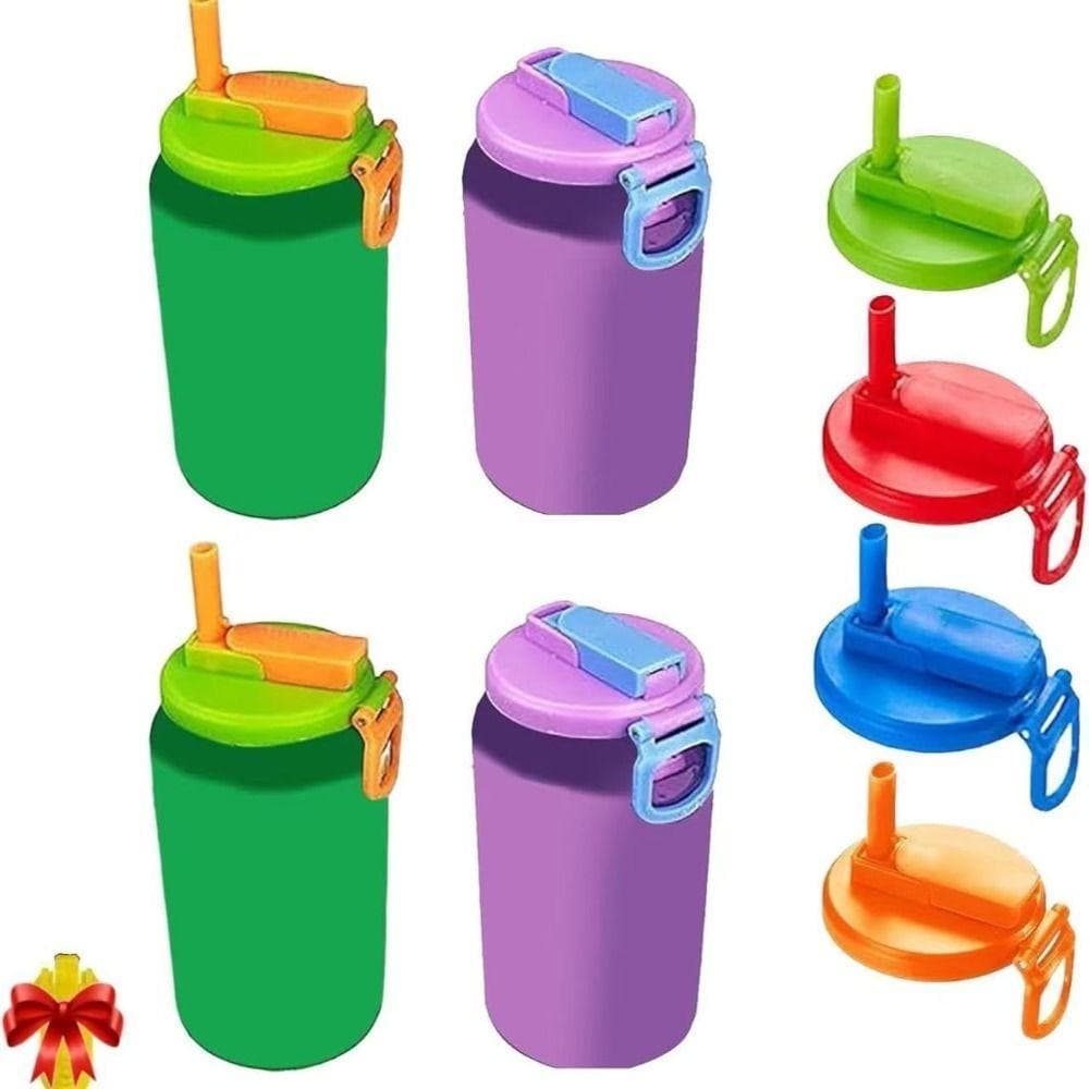 Tampas De Lata De Refrigerante   , Acessórios De Copo , Tubo De Bebida De Boa Vedação , Adaptador Tampa De Substitu