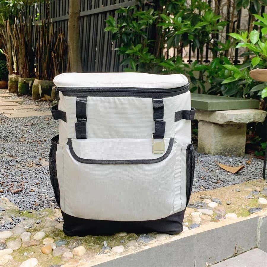 Pedido externo!Altas produtos ao ar livre grande capacidade cor correspondente mochila saco de isolamento preservação de