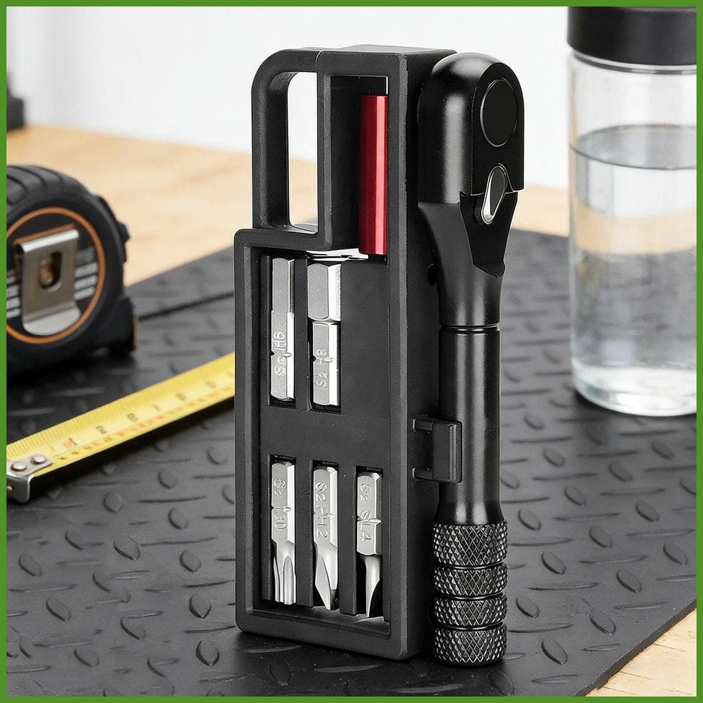 Soquete Catraca Ferramenta De Reparo De Bicicleta Resistente Com Bits Mini Conjunto De Para Ciclismo luopsbr