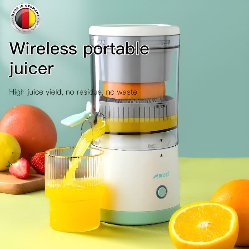 【USB e Conveniente】🍊【Juice Maker】 Espremedor Portátil/Copo de Sucos Recarregável/Para Casa e Viagem