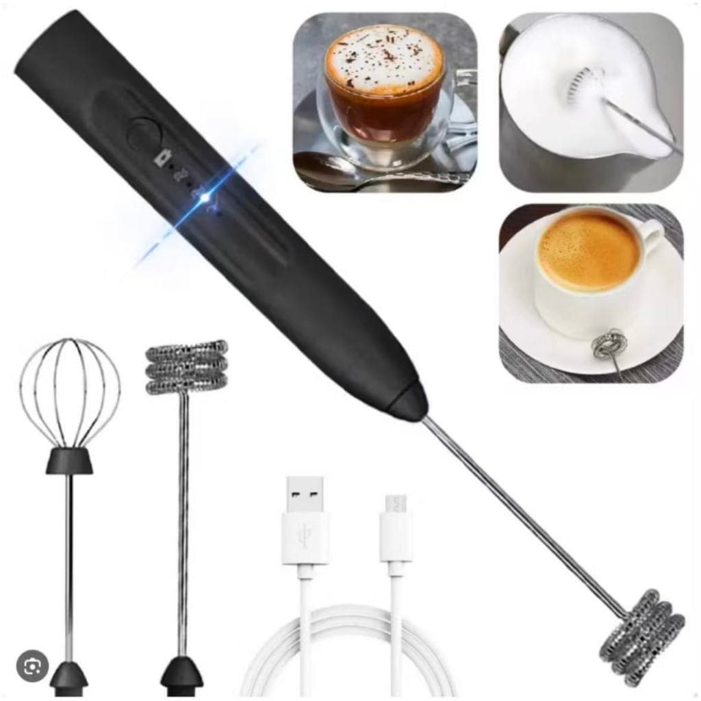 Batedeira elétrica de ovos com espumador (duas cabeças) – um utensílio de cozinha essencial.