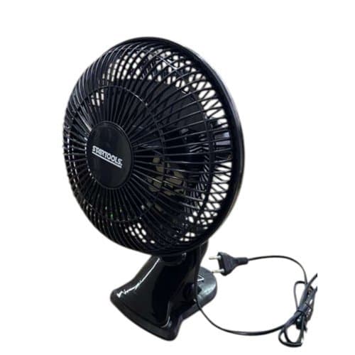 Ventilador Mesa Portátil 220V Oscilante Compacto Prático Resfriamento Ambiente