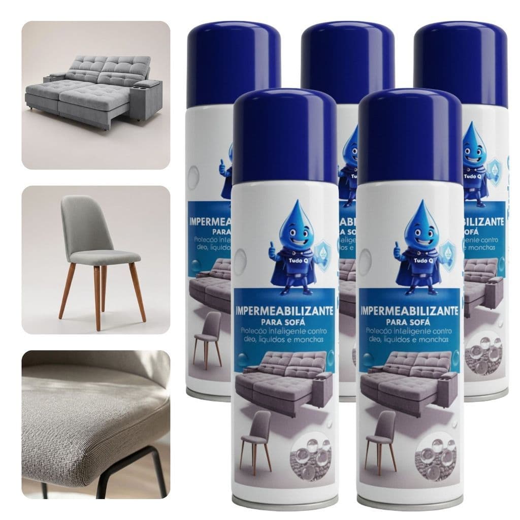 5 Impermeabilizantes para Sofá e Estofados 325ml Ultra Lub – Proteção Máxima