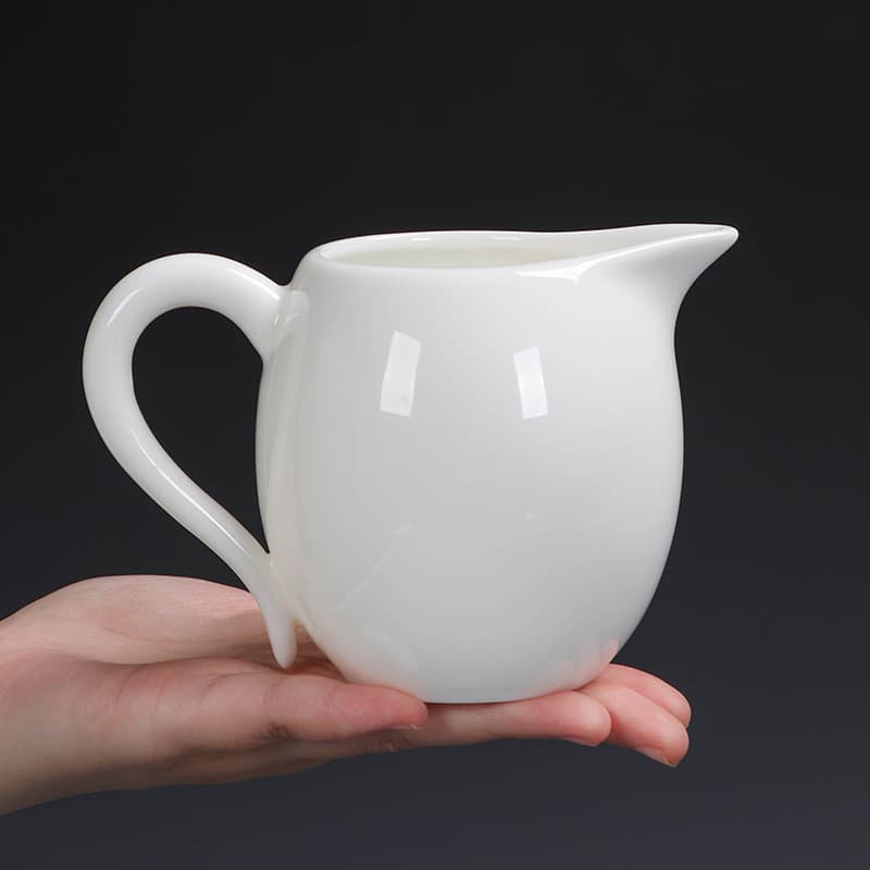 Copo de Porcelana Jade para Chá Kung Fu, Acessório para Conjunto de Chá, Divisória de Chá para Uso Doméstico, Presente c