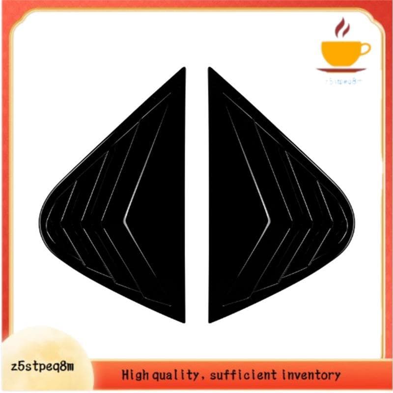 Grelha Triangular Traseira Para Assento MK4.5 2013-2017 , Acessórios Decorativos De Ventilação Janela De Carro , Preto B