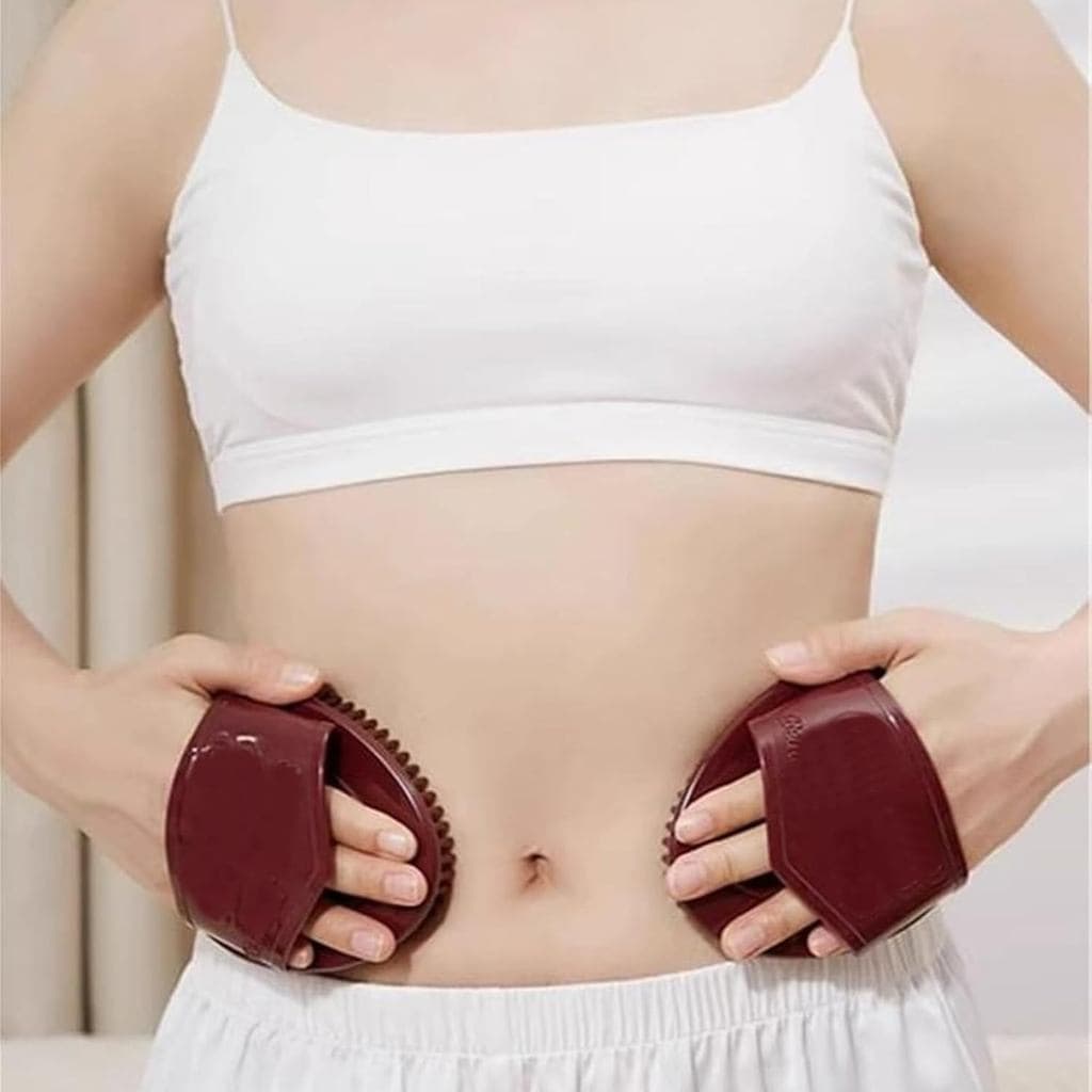 2 Escovas de Massagem para Meridianos, Escova de Meridianos Personalizada Profissional para Salão de Beleza, Escova de A