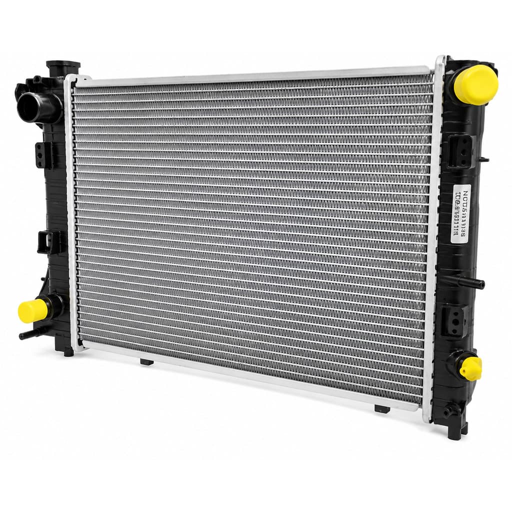 Radiador Água Chrysler Caravan 2.4 3.0 3.3 3.8 V6 1996 A 2000 Câmbio Automático Com Ar