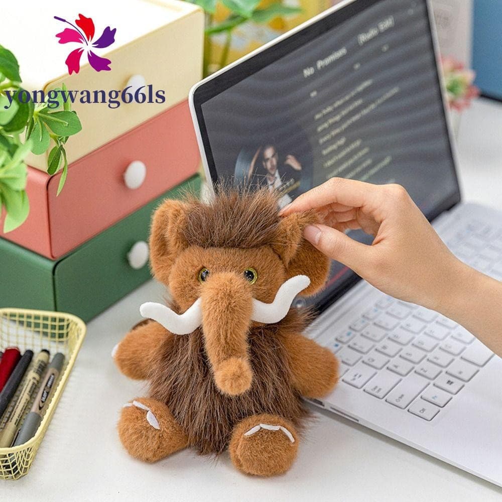 Brinquedos De Pelúcia De Mamute De Simulação YONGWANG , Brinquedo Realista De Algodão PP , Macio