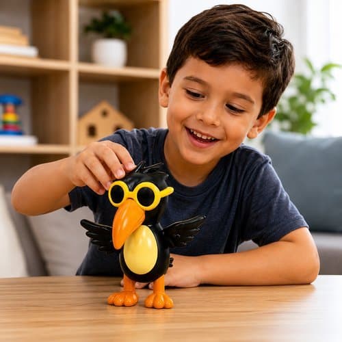 Boneco Colecionavel Brainrot Frulli Frulla Figura Decorativa Articulada Presentes Unicos