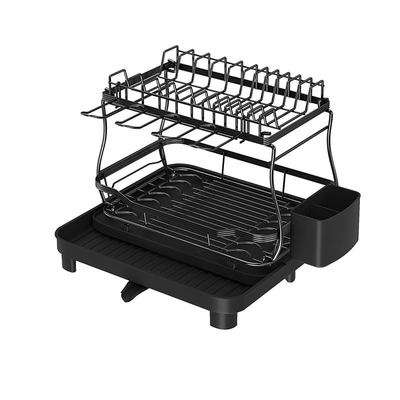 Nova cozinha prato rack pia lateral talheres prato rack de armazenamento bancada do agregado familiar multifuncional ret