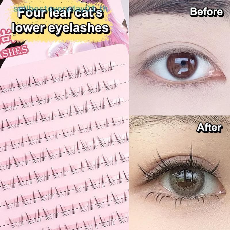 & Sellbest Multi-Estilos Cílios Inferiores Individuais Naturalic Eye Cluster Extensões De Falso Volume .