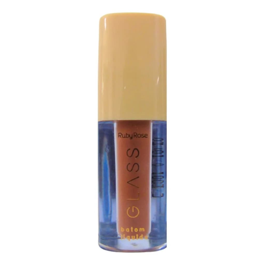 BATOM LABIAL LIQUIDO VELVETY BG01 GLASS HB5781 RUBY ROSE
