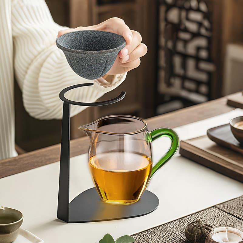 Dreno de chá não poroso de minério | Filtro de mícron cerâmico | Filtro de café feito à mão sem filtro | Chá doméstico f