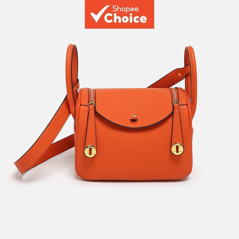 Bolsa feminina de couro granulada com alça superior, elegante bolsa tiracolo e de ombro, grande capacidade, bolsa médica