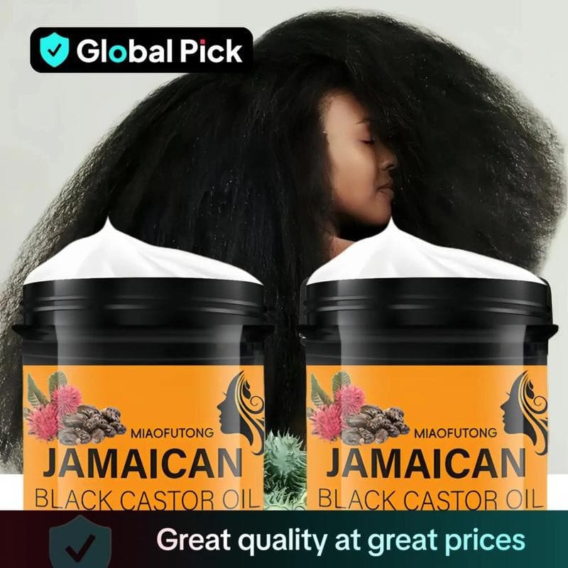 Óleo de Rícino Jamaicano, Óleo Hidratante para Cabelo, Cílios e Sobrancelhas, Produto para Cuidado e Estilização Capil