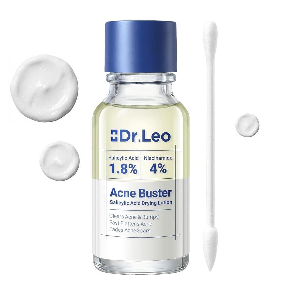 Tratamento para Acne com 1,8% de Ácido Salicílico, Loção Secante para Tratamento de Manchas de Acne em Pele Sensível e c