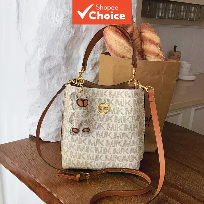 Bolsa tiracolo de nova tendência com design atraente, acabamento de alta qualidade, bolsa de mão casual, modelo bucket
