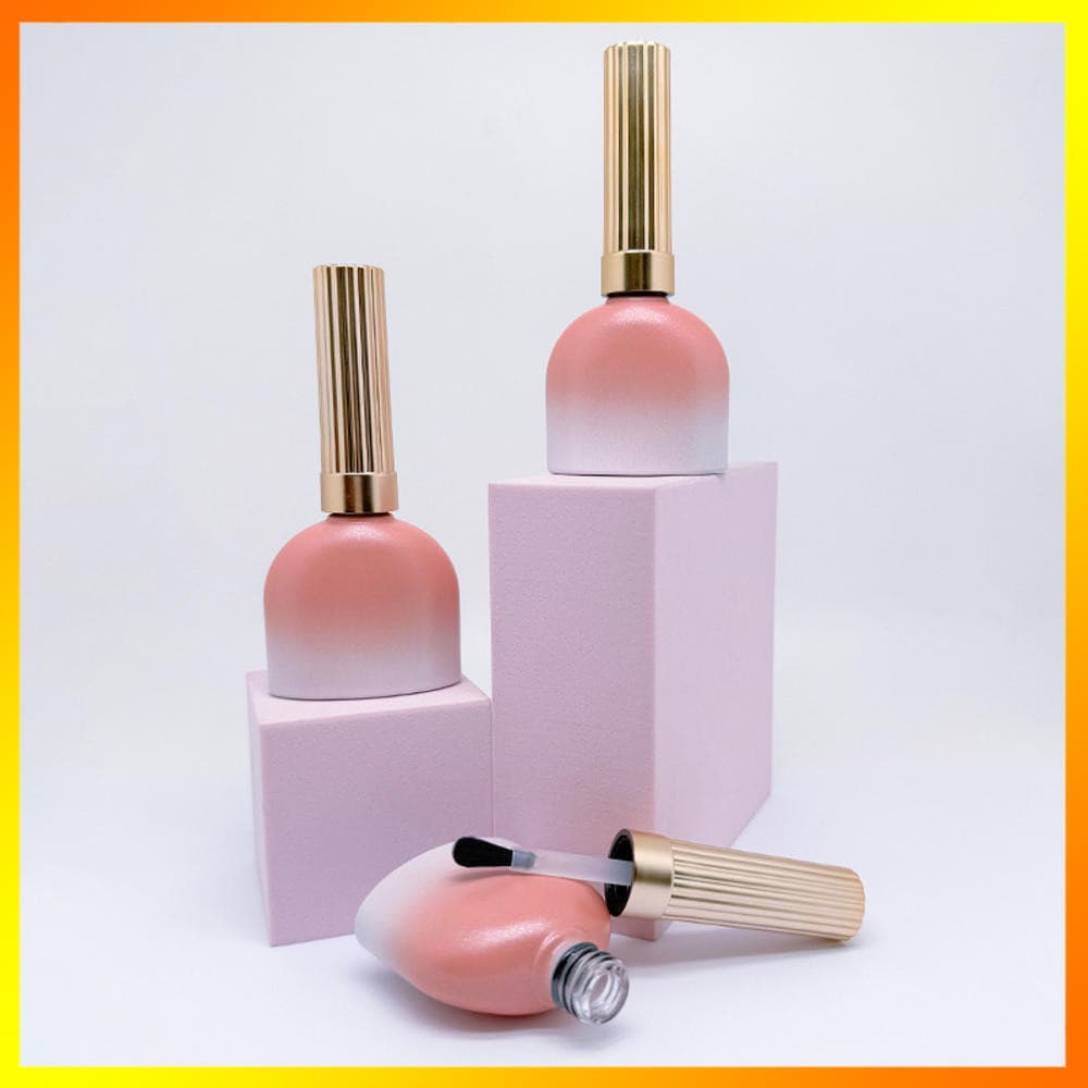 Garrafa De Vidro Para Esmalte De Unha De 15ml , Sub-Uso Em Salão De Beleza Adequado Viagens , Armazenamento Doméstico