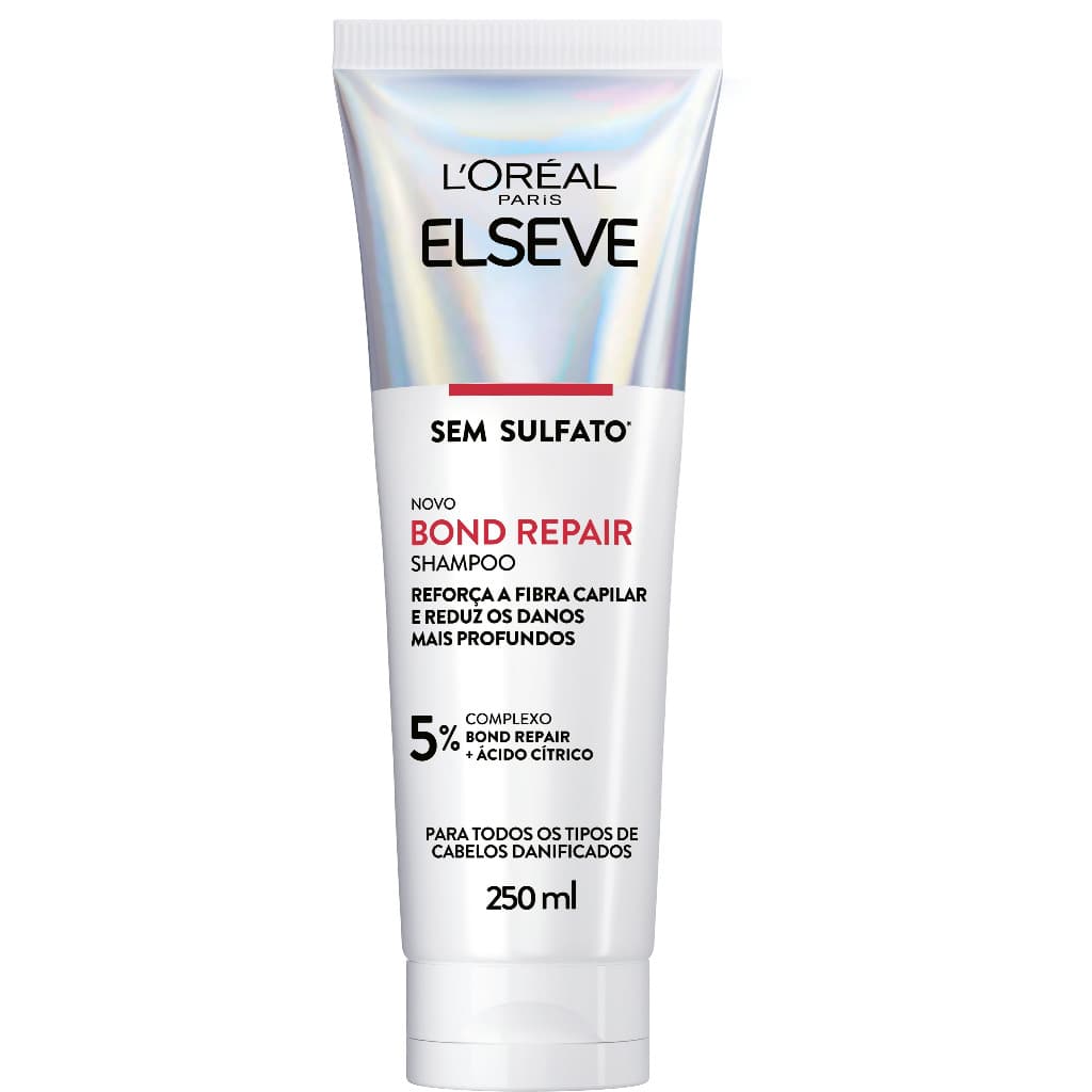 Shampoo Elseve Bond Repair 250ml L'Oréal Paris Reparação Capilar