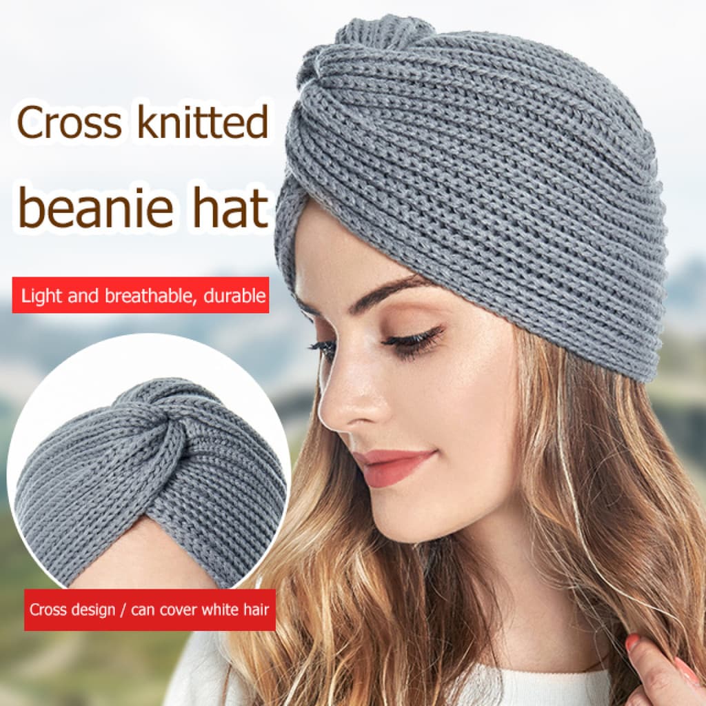 【Design Moderno】✨Elegant/Modest✨ Gorro Feminino/Tricô/Chapéu de Inverno | Acessório Quente e Estiloso para o Dia a Dia