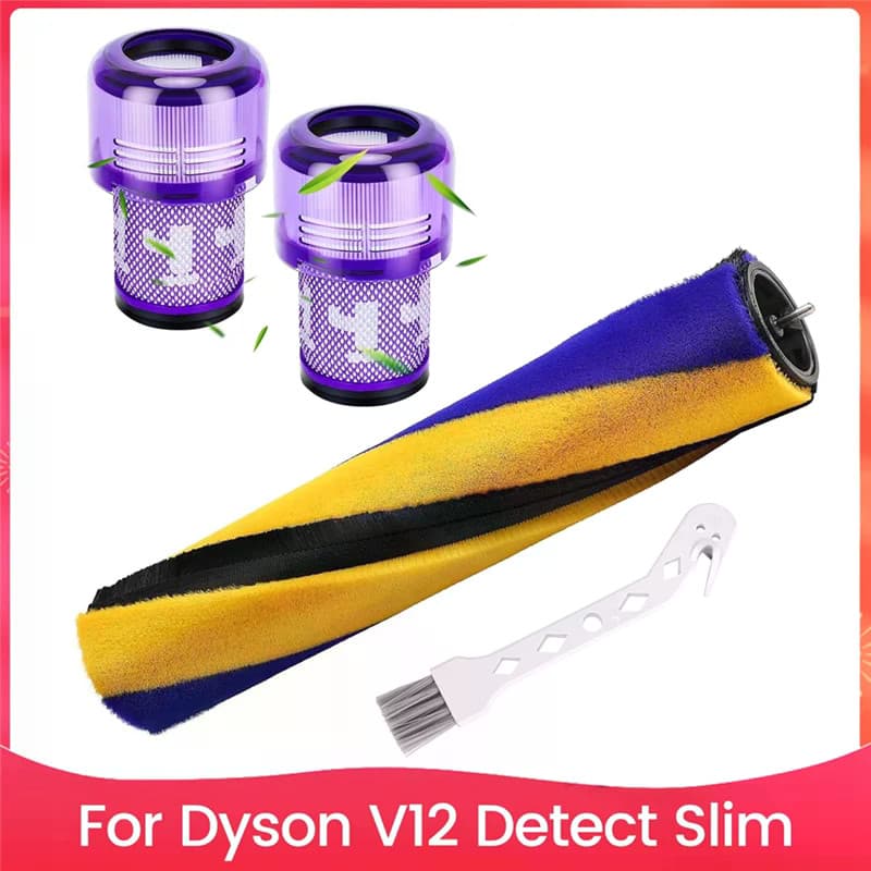 Para Dyson V12 Detectar Série Fina Acessórios Aspirador De Pó Escova E Filtros