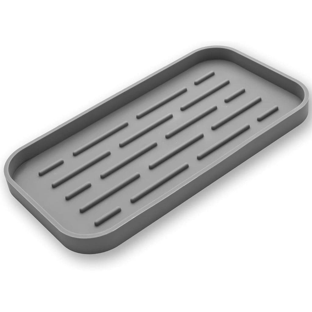 Organizador de Pia de Cozinha em Silicone MicoYang para Múltiplos Usos, Suporte Ecológico para Esponjas para Bancada ou