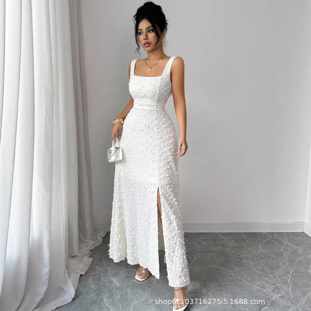 Estoque pronto Transporte rápido feminino estilo europeu americano moda verão novo estilo cor sólida tubo superior sem m